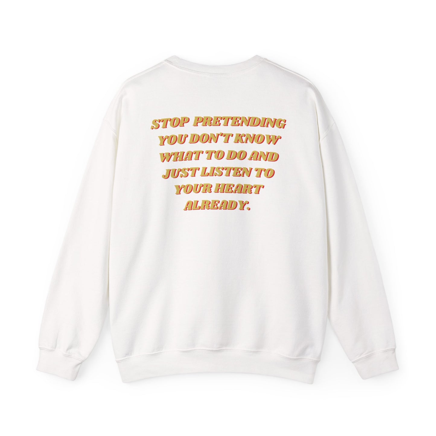 gut feelings crewneck