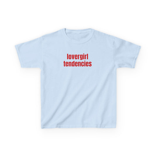 loverboy tendencies baby tee