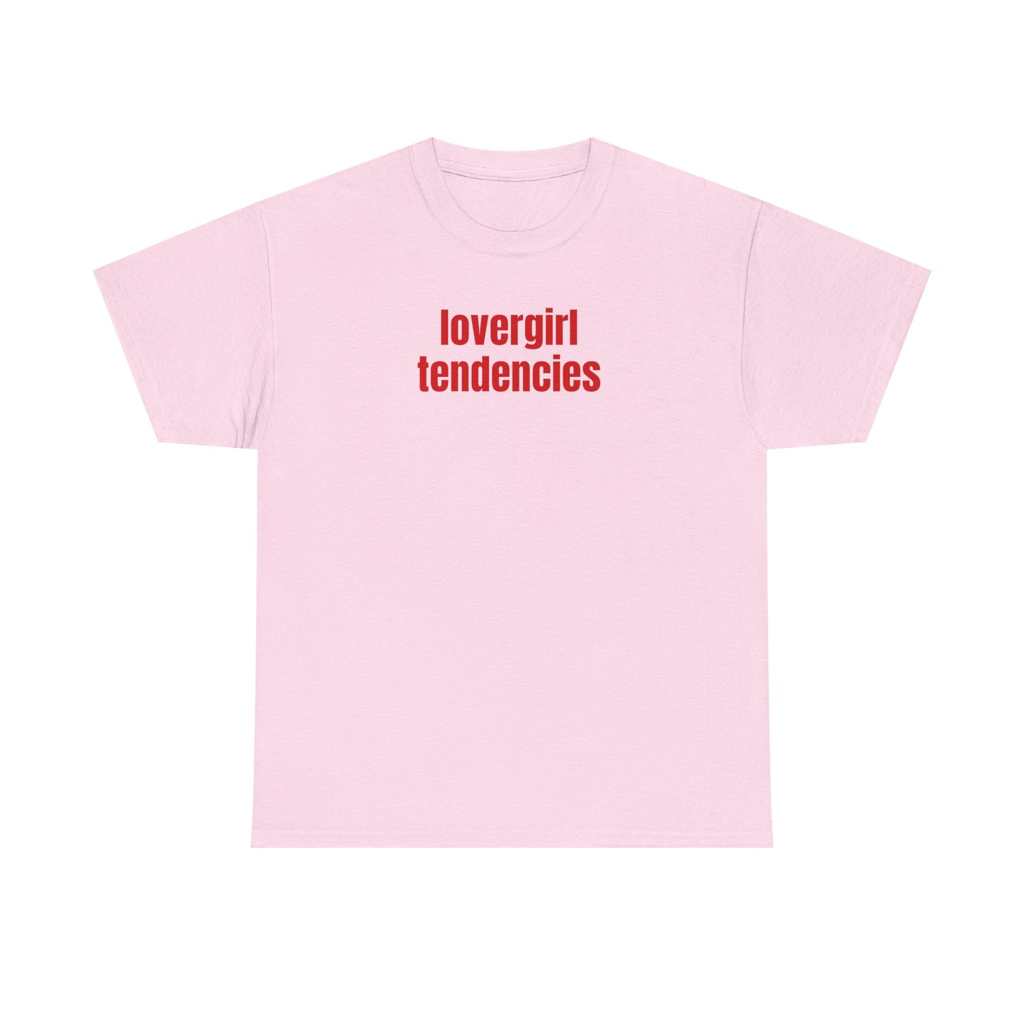 lovergirl tendencies unisex tshirt
