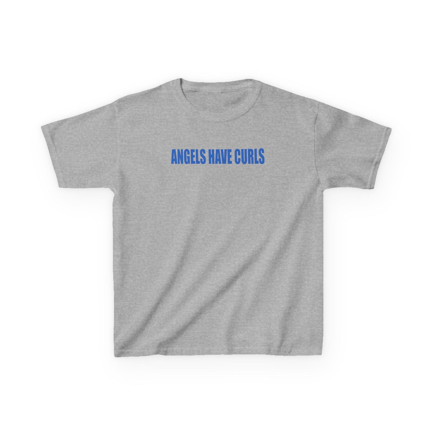angels have curls baby tee