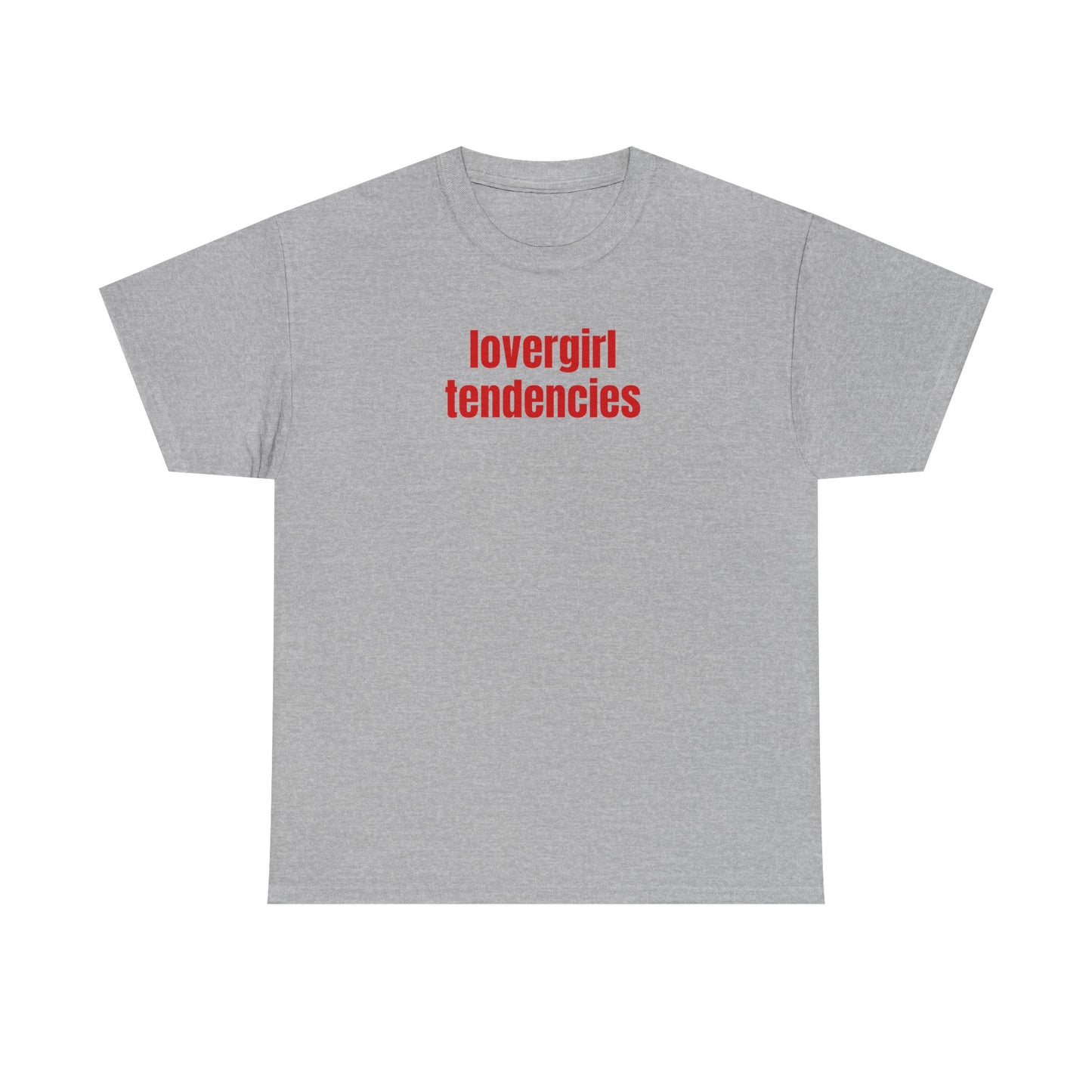 lovergirl tendencies unisex tshirt