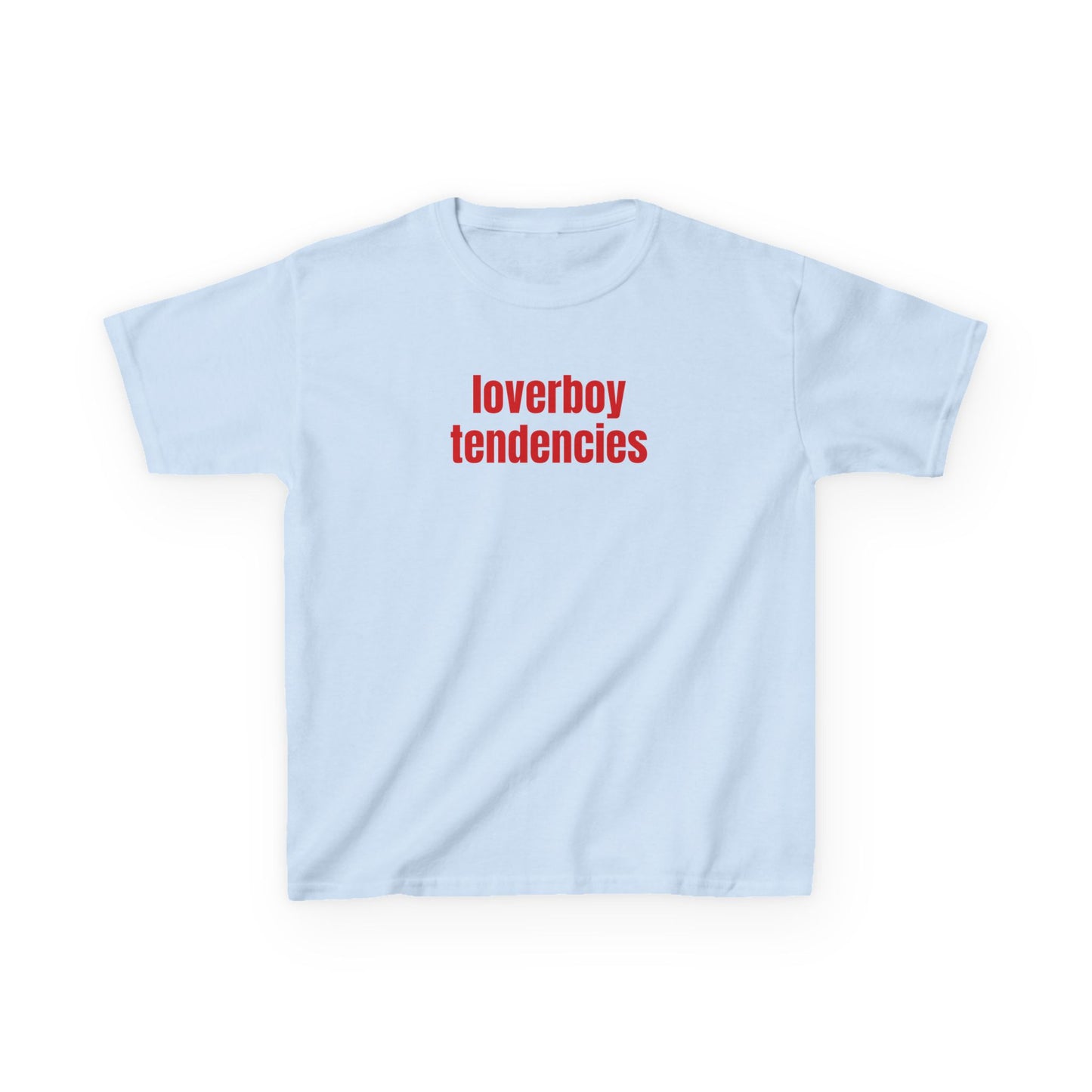 loverboy tendencies baby tee