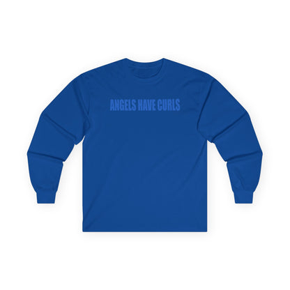 angels have curls unisex long sleeve t-shirt