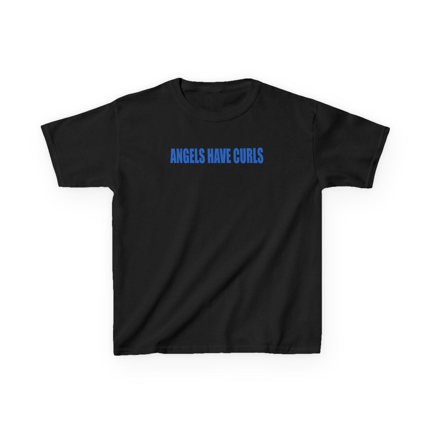 angels have curls baby tee