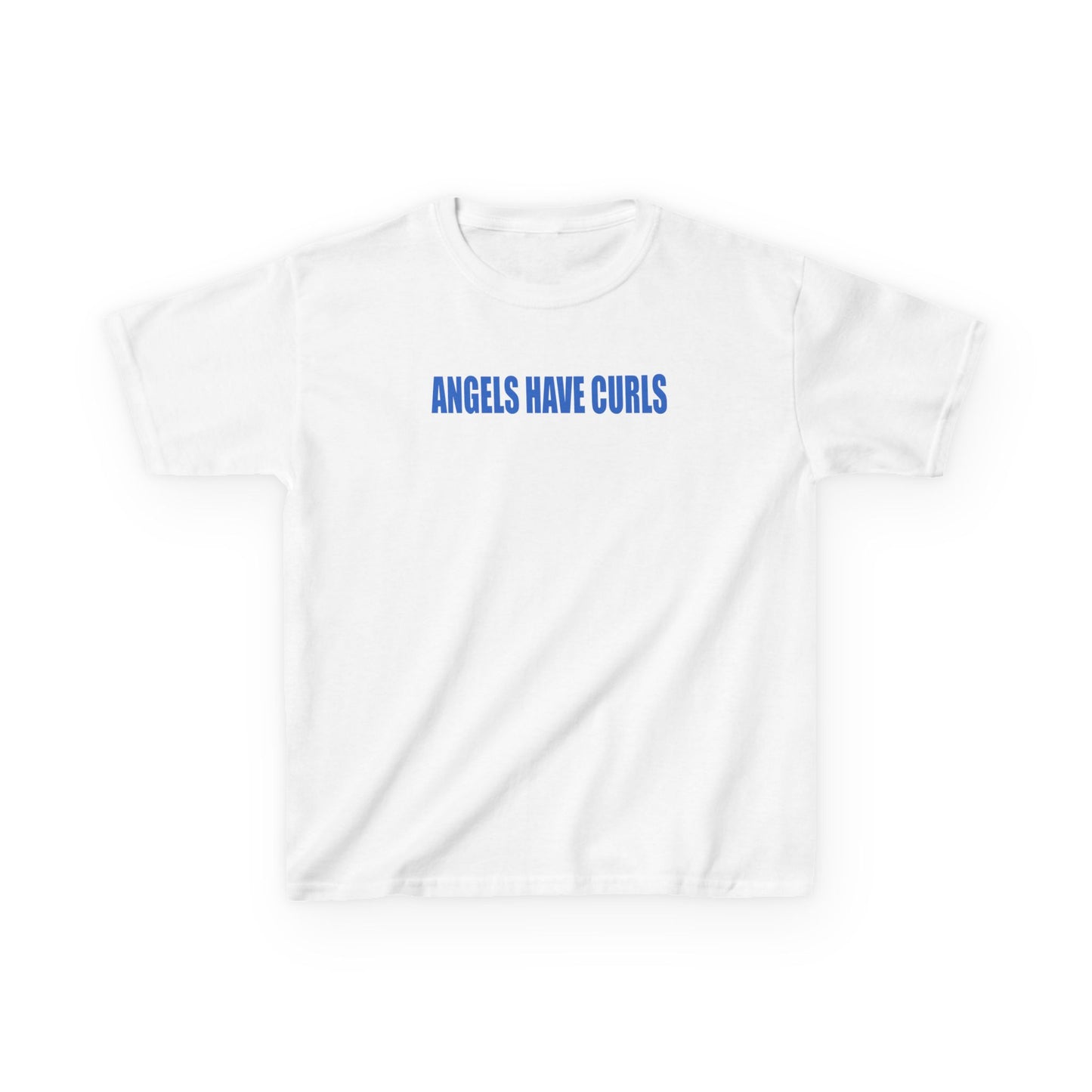 angels have curls baby tee