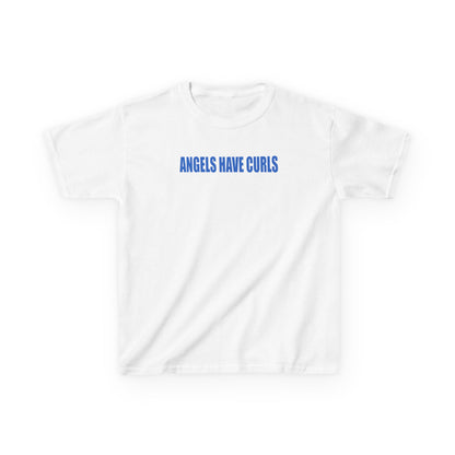 angels have curls baby tee