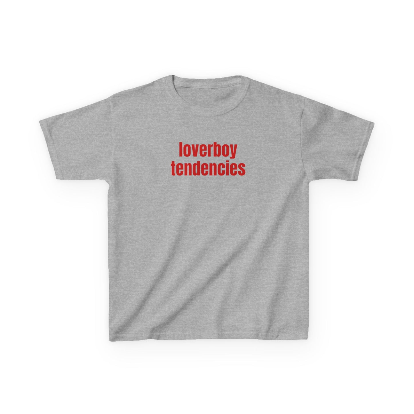 loverboy tendencies baby tee