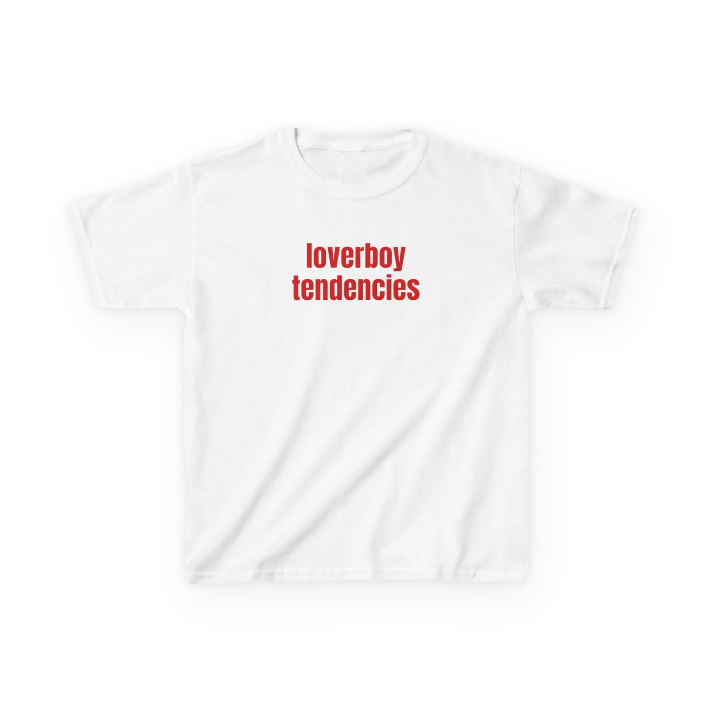 loverboy tendencies baby tee