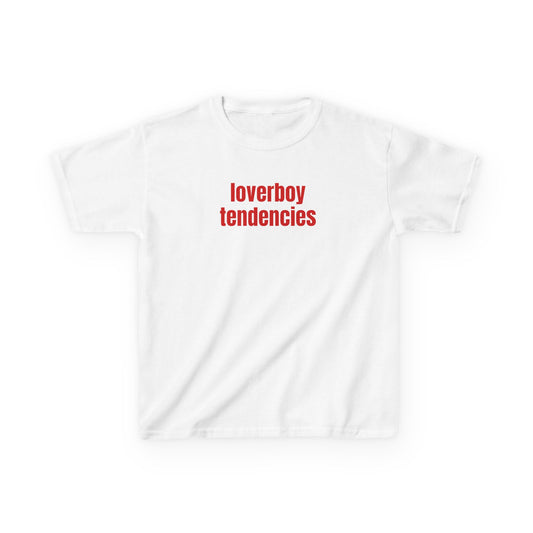 loverboy tendencies baby tee