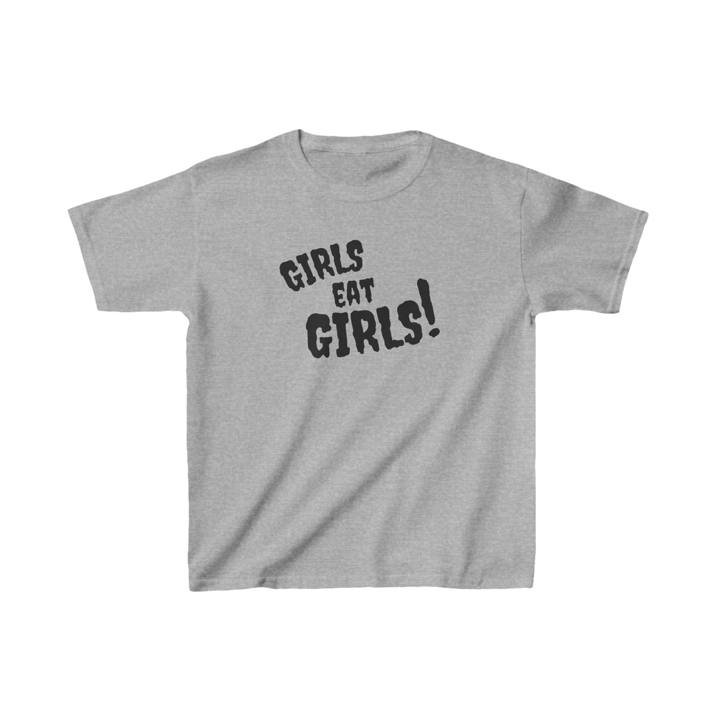 Girls Eat Girls Baby Tee (Black Ink)