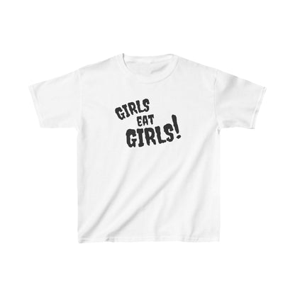 Girls Eat Girls Baby Tee (Black Ink)