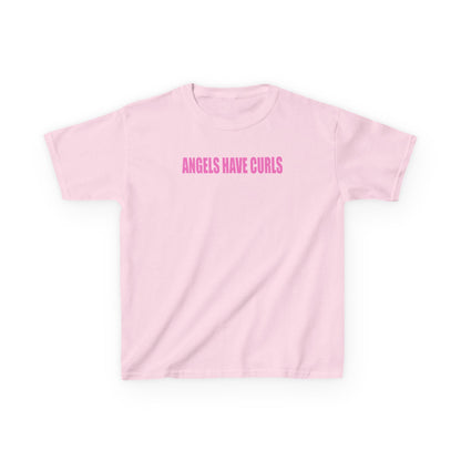 angels have curls baby tee
