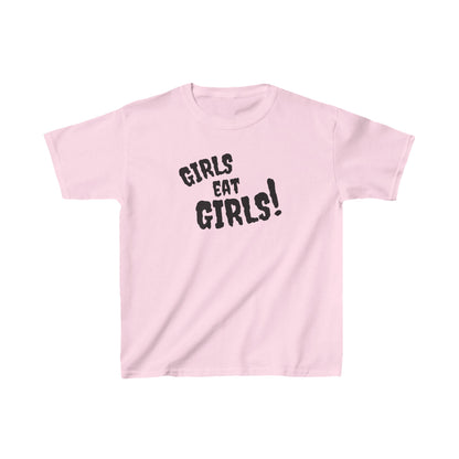 Girls Eat Girls Baby Tee (Black Ink)