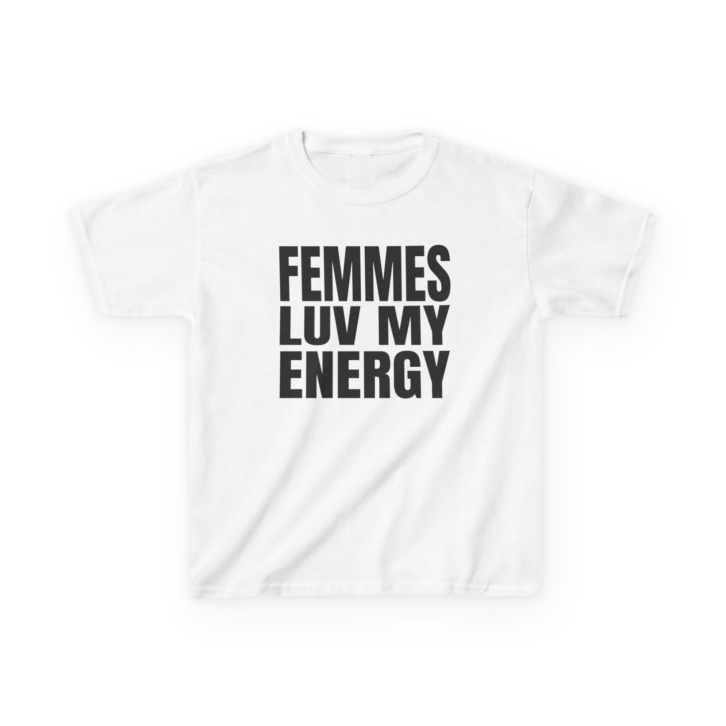 Femmes Love My Energy Baby Tee