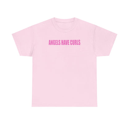 angels have curls unisex t-shirt