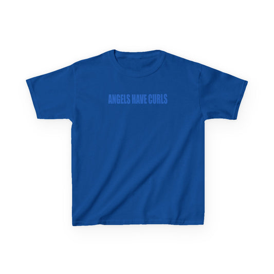 angels have curls baby tee