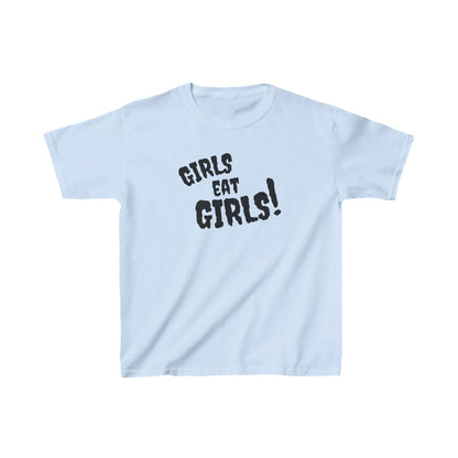 Girls Eat Girls Baby Tee (Black Ink)