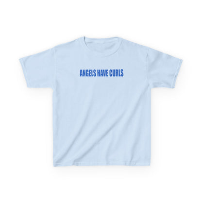 angels have curls baby tee