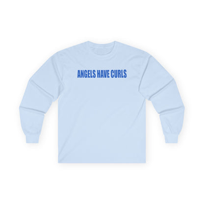 angels have curls unisex long sleeve t-shirt