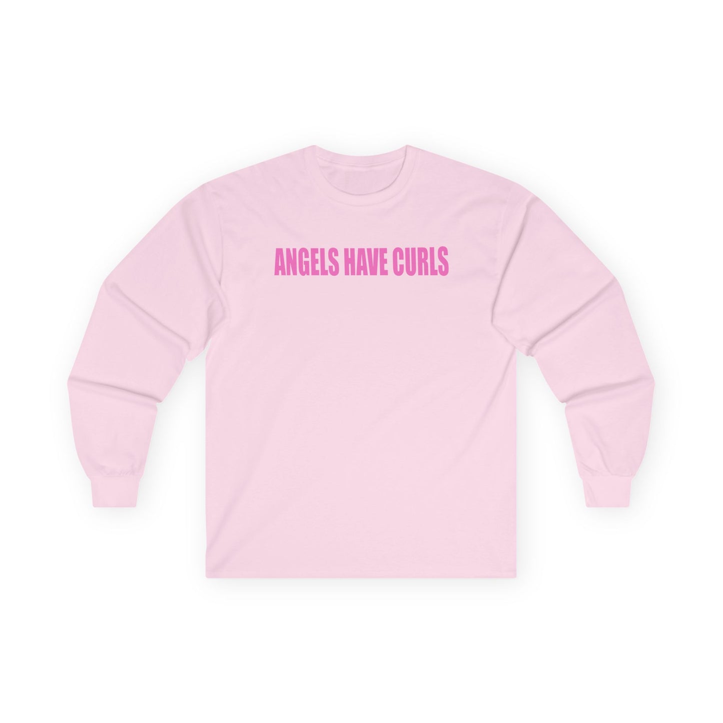 angels have curls unisex long sleeve t-shirt