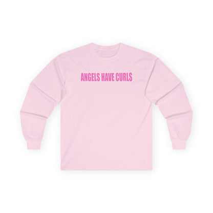 angels have curls unisex long sleeve t-shirt