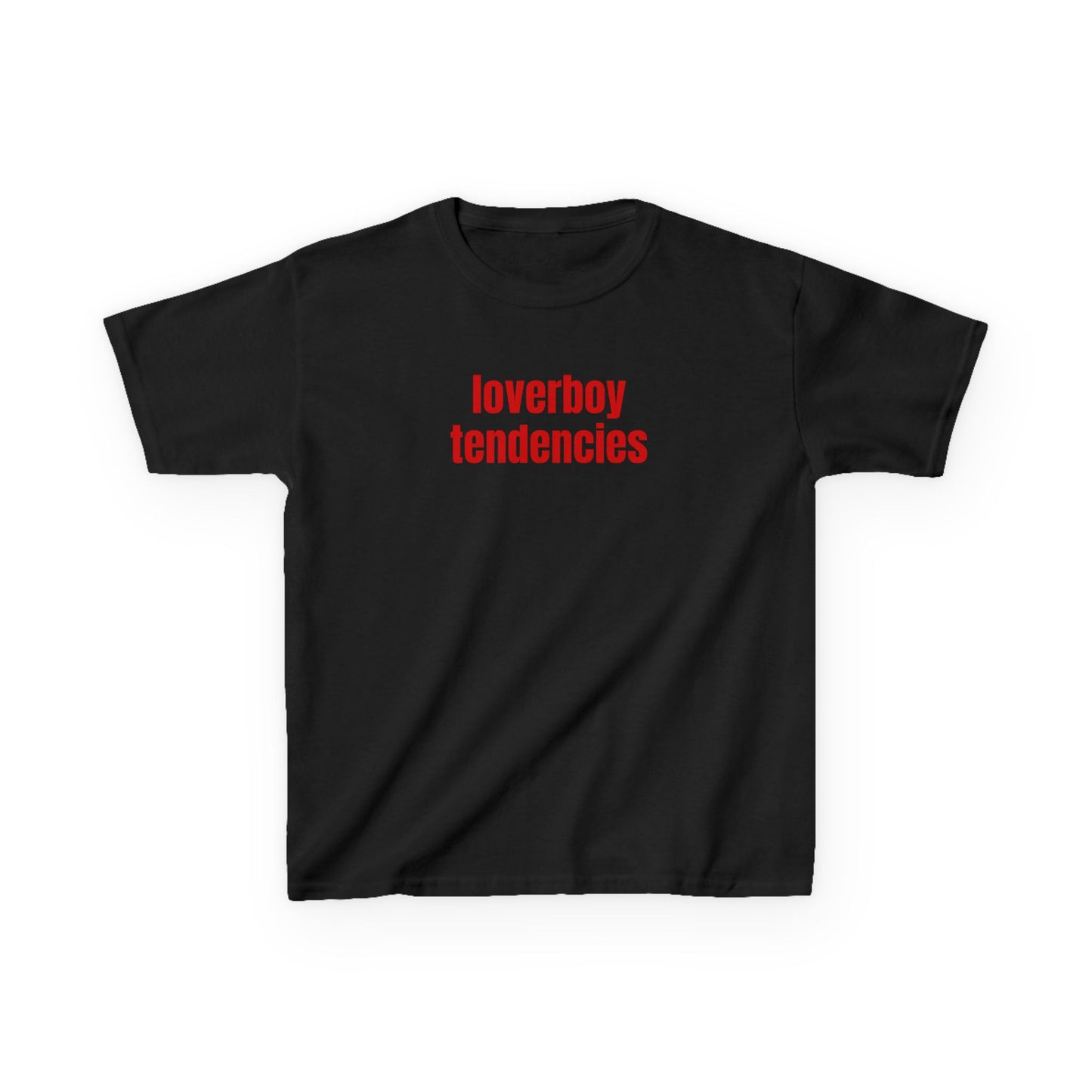 loverboy tendencies baby tee